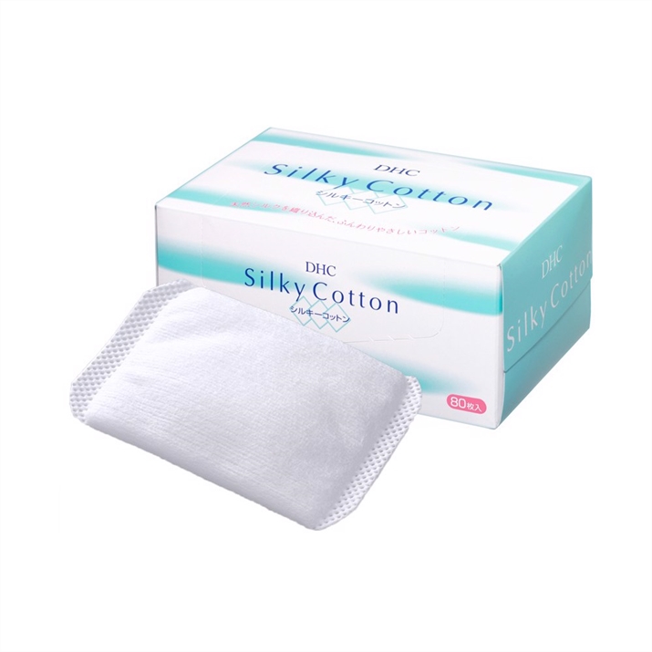 Bông Tẩy Trang DHC Silky Cotton - 80 Miếng 3