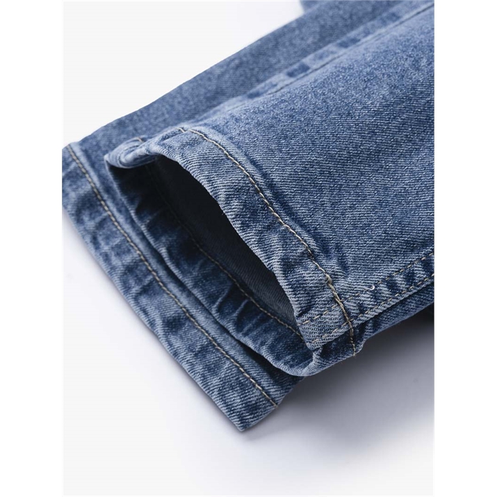 QUẦN JEANS RÁCH LIGHT BLUE FORM REGULAR QJ061 MÀU XANH 3